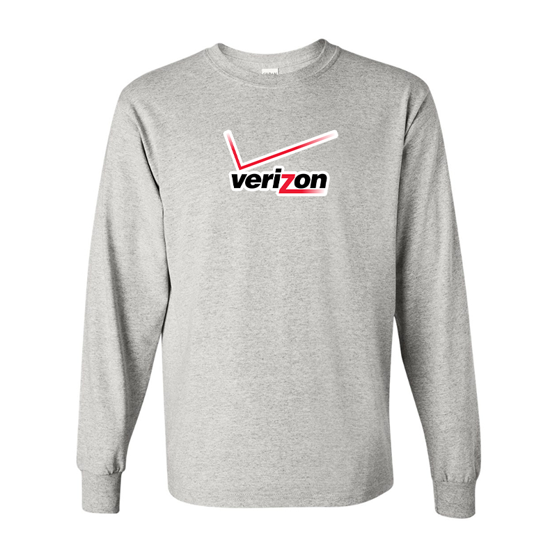 Men's Verizon Wireless Gildan Heavy Cotton Long Sleeve T-Shirt