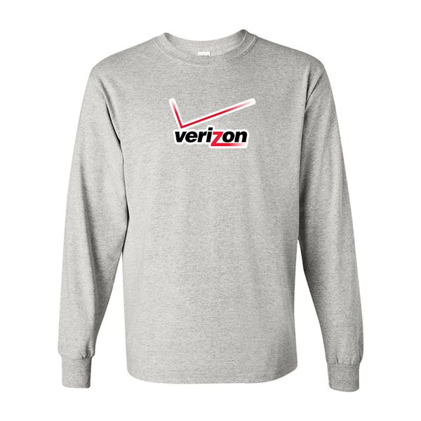 Men's Verizon Wireless Gildan Heavy Cotton Long Sleeve T-Shirt