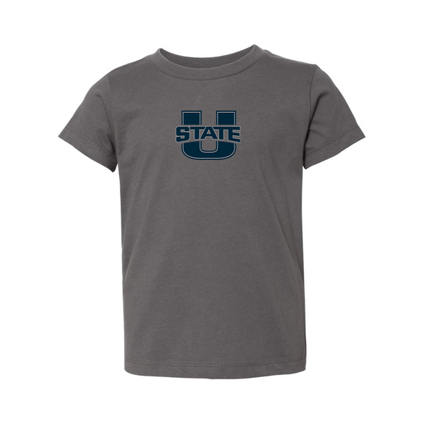 Utah State Aggies BELLA  CANVAS Toddler Jersey Tee