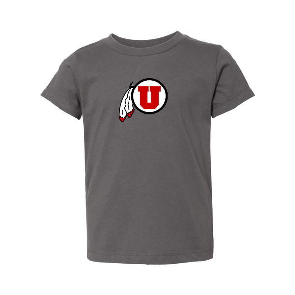 Utah Utes BELLA  CANVAS Toddler Jersey Tee