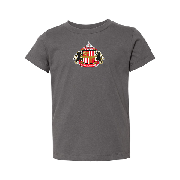 Sunderland AFC Soccer  BELLA  CANVAS Toddler Jersey Tee