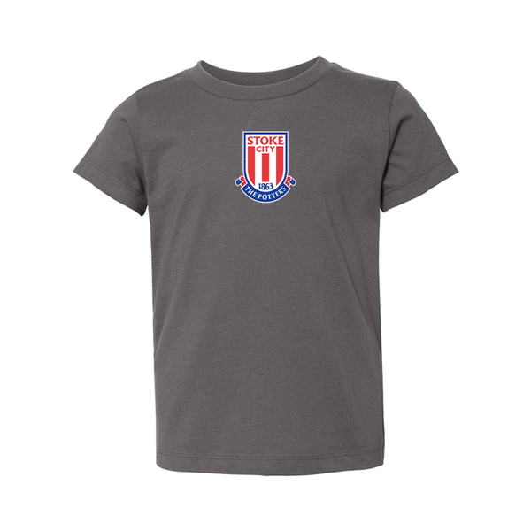 Stoke City Soccer  BELLA  CANVAS Toddler Jersey Tee