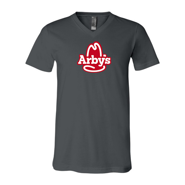 Men's Arbys BELLA + CANVAS - Jersey V-Neck T-Shirt