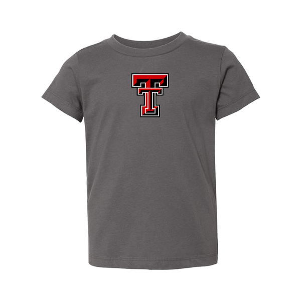 Texas Tech Red Raiders  BELLA  CANVAS Toddler Jersey Tee