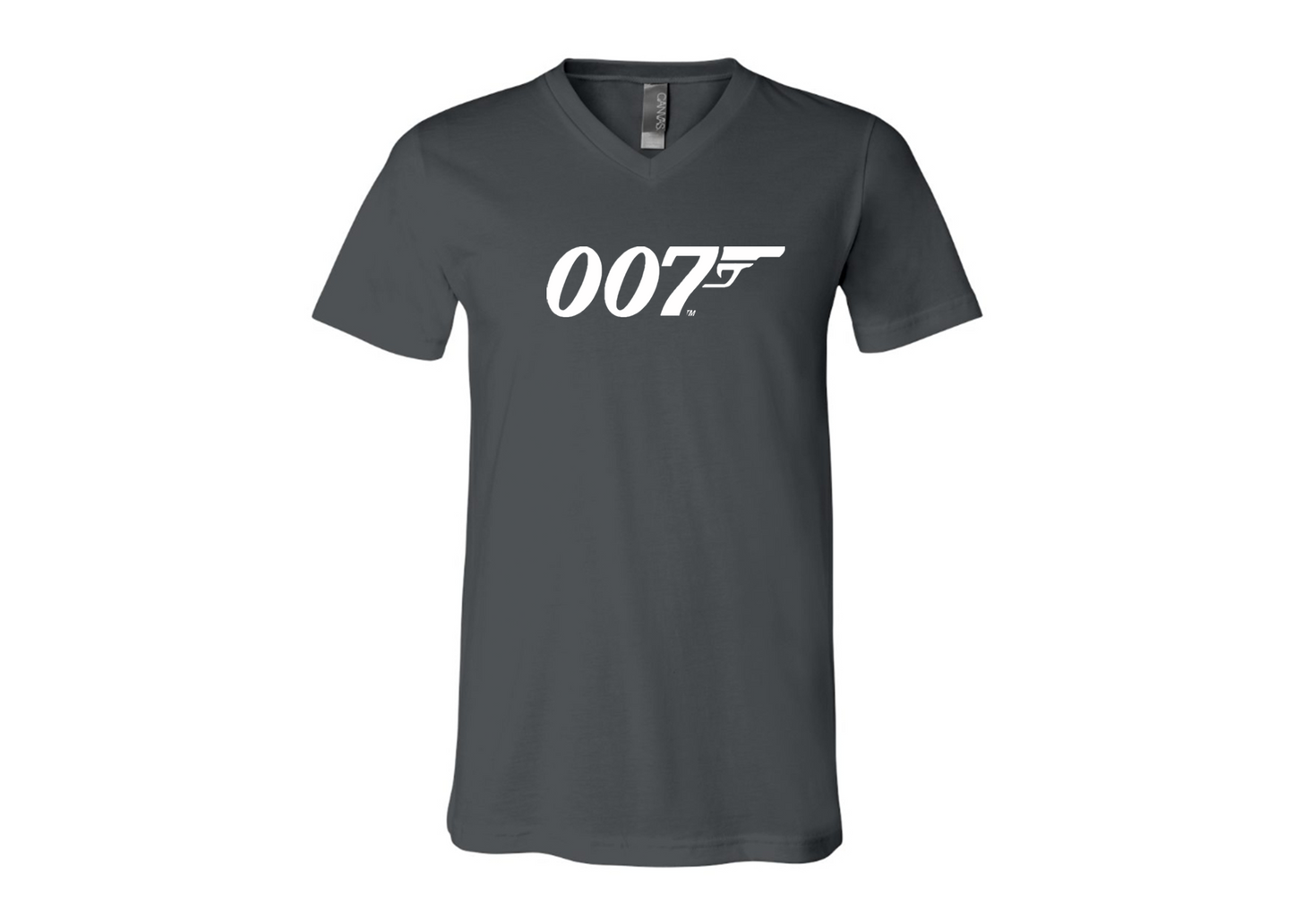 007 James Bond Movie - BELLA + CANVAS - Jersey V-Neck Tee - 3005