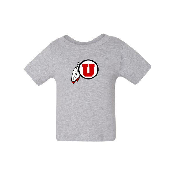 Utah Utes BELLA CANVAS Infant Jersey Tee