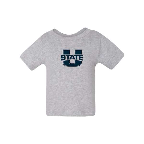 Utah State Aggies  BELLA CANVAS Infant Jersey Tee