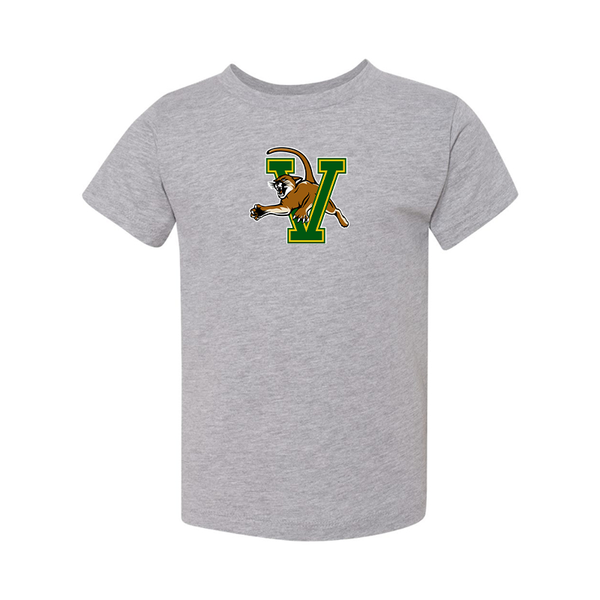 Vermont Catamounts BELLA  CANVAS Toddler Jersey Tee