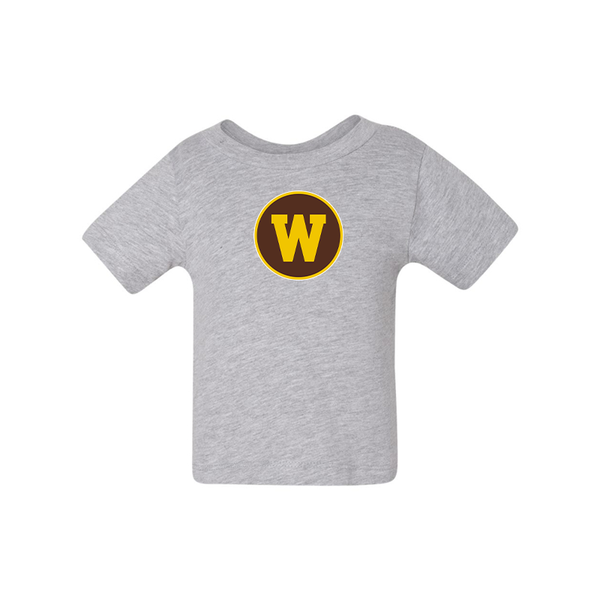 Western Michigan Broncos BELLA CANVAS Infant Jersey Tee