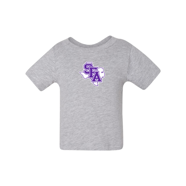 Stephen F. Austin Lumberjacks  BELLA CANVAS Infant Jersey Tee