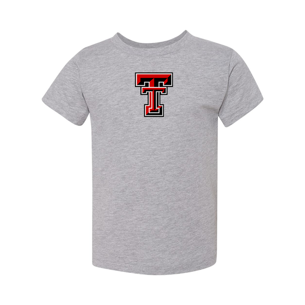 Texas Tech Red Raiders  BELLA  CANVAS Toddler Jersey Tee