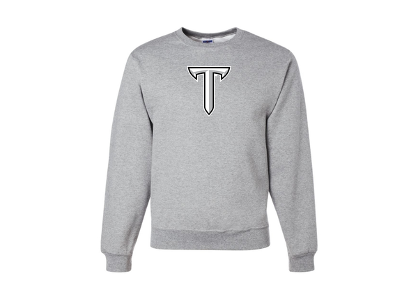Men's Troy Trojans JERZEES NuBlend Crewneck Sweatshirt