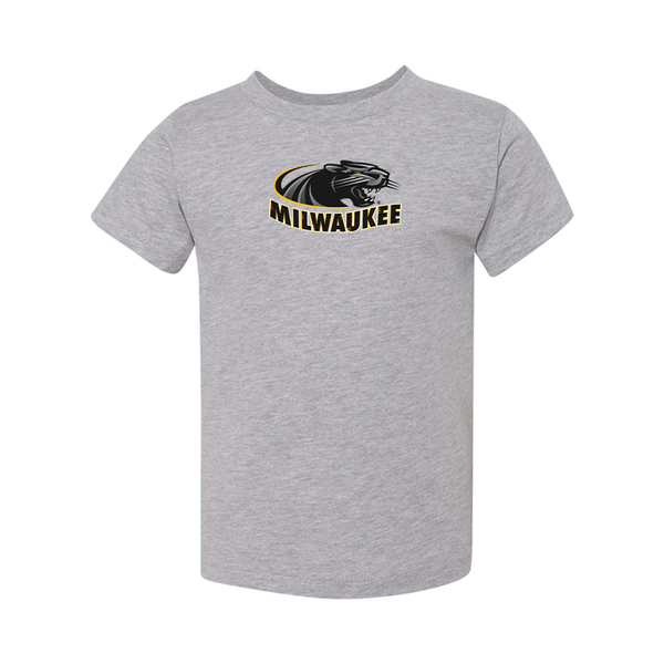 Wisconsin Milwaukee Panthers BELLA  CANVAS Toddler Jersey Tee