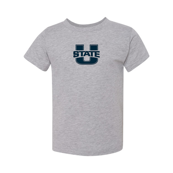 Utah State Aggies BELLA  CANVAS Toddler Jersey Tee