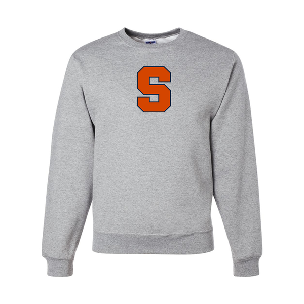 Men's Syracuse Orange  JERZEES NuBlend Crewneck Sweatshirt
