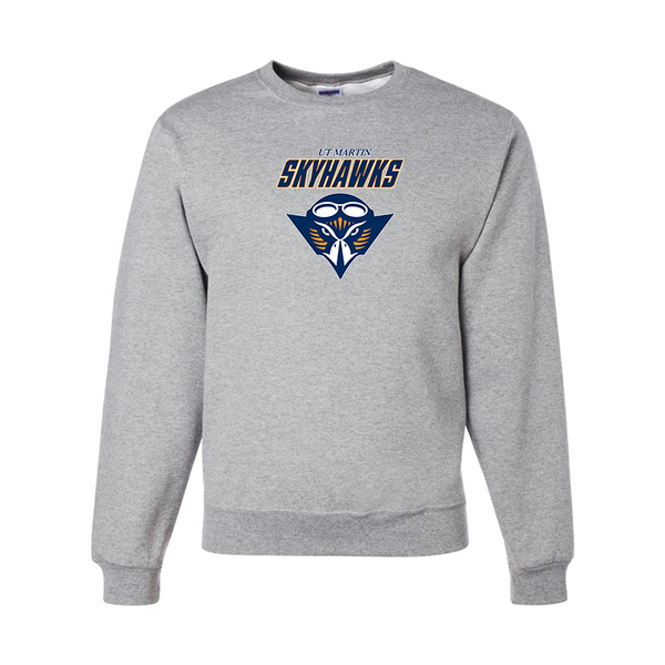 Men's Tennessee Martin Skyhawks  JERZEES NuBlend Crewneck Sweatshirt