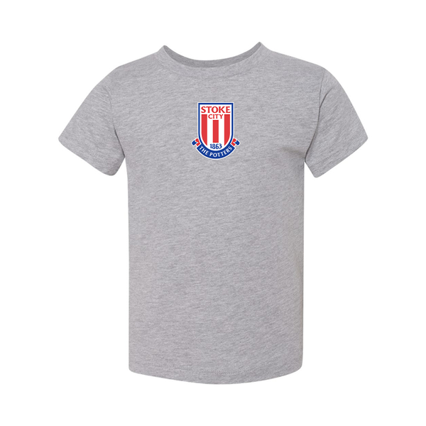 Stoke City Soccer  BELLA  CANVAS Toddler Jersey Tee