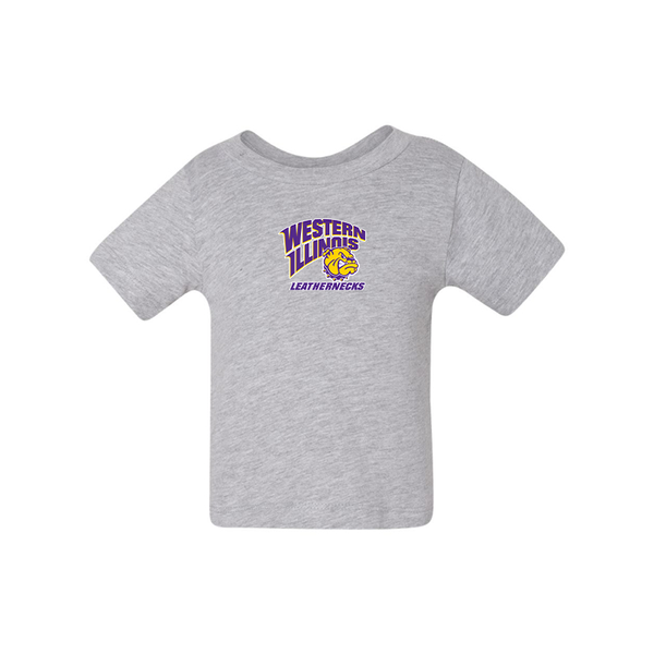Western Illinois Leathernecks  BELLA CANVAS Infant Jersey Tee