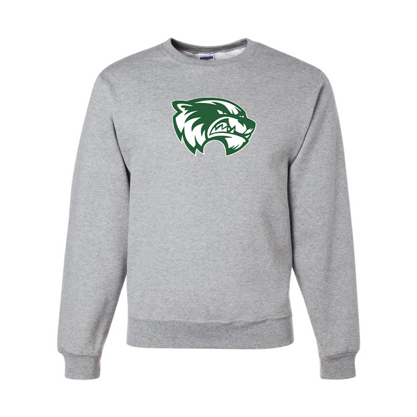 Men's  Utah Valley Wolverines JERZEES NuBlend Crewneck Sweatshirt