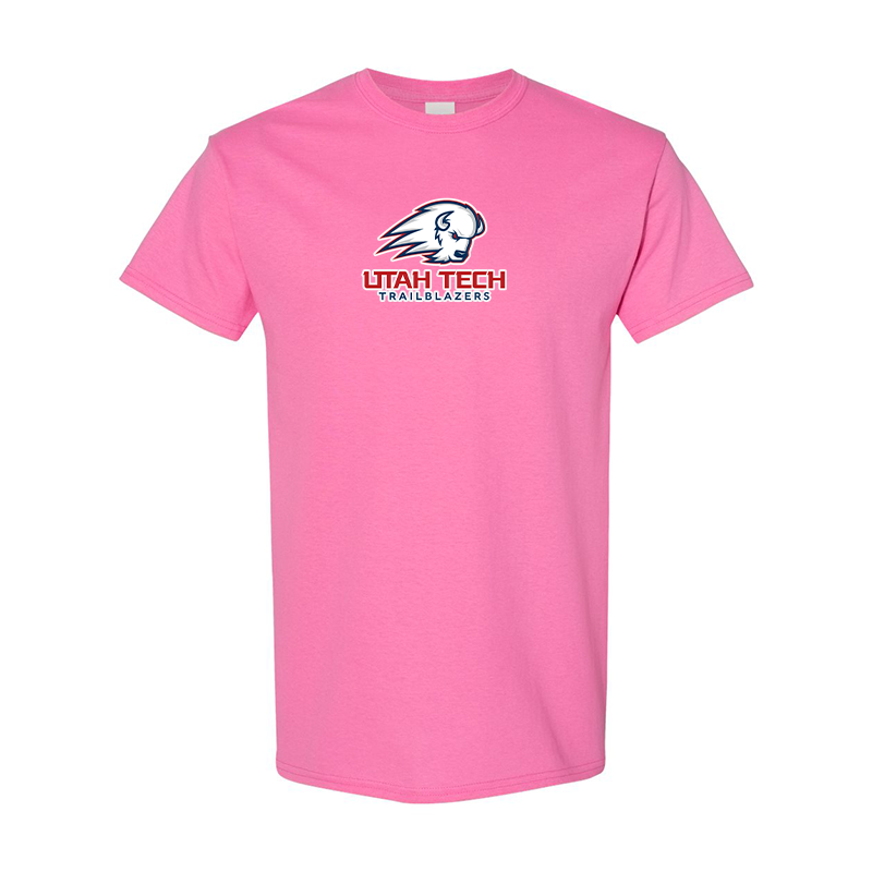 Men's Utah Tech Trailblazers  Gildan Heavy Cotton T-Shirt