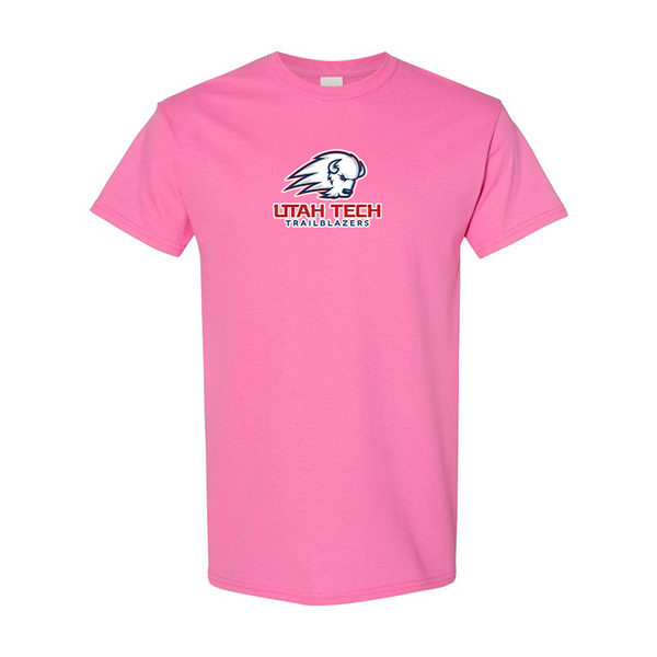 Men's Utah Tech Trailblazers  Gildan Heavy Cotton T-Shirt