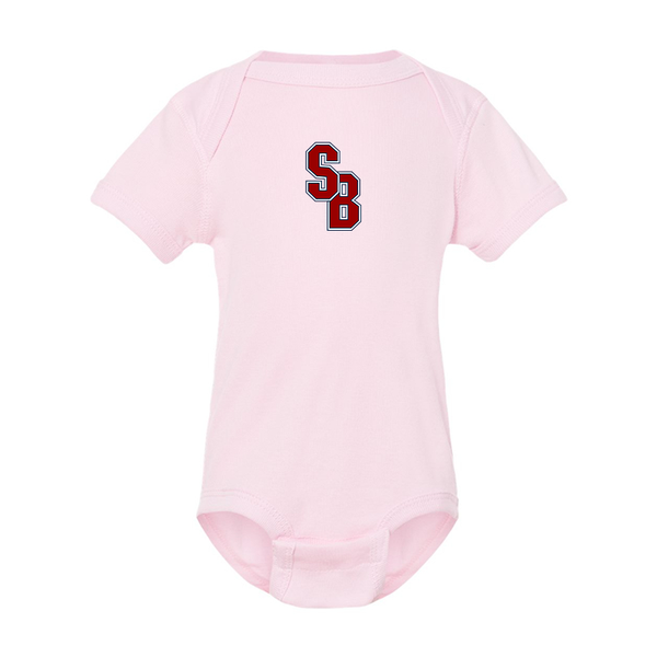 Stony Brook Seawolves  Rabbit Skins Infant Baby Rib Bodysuit
