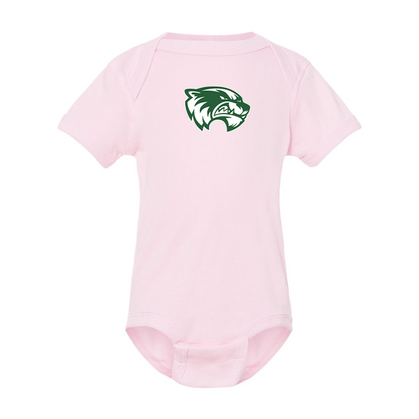 Utah Valley Wolverines  Rabbit Skins Infant Baby Rib Bodysuit