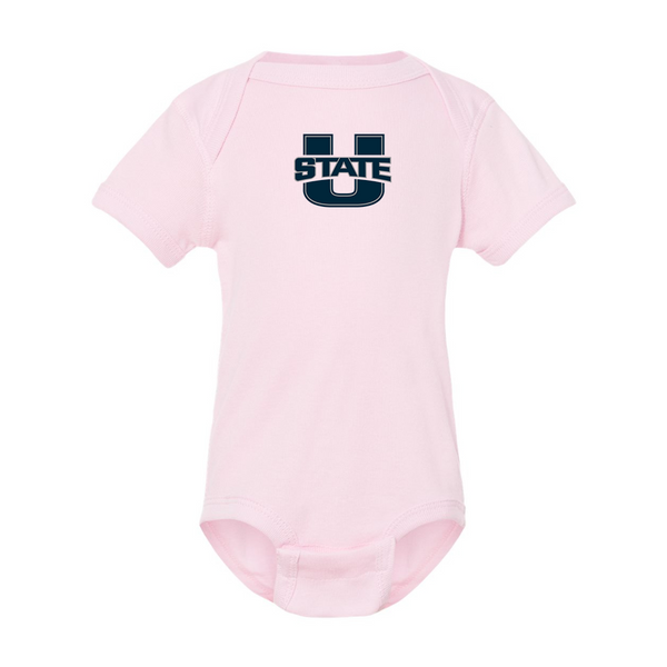 Utah State Aggies Rabbit Skins Infant Baby Rib Bodysuit