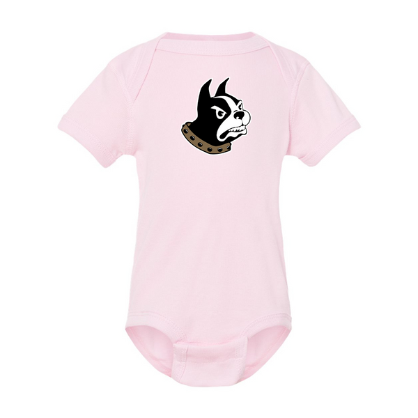 Wofford Terriers   Rabbit Skins Infant Baby Rib Bodysuit