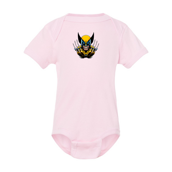 Wolverine 2025 Art   Rabbit Skins Infant Baby Rib Bodysuit