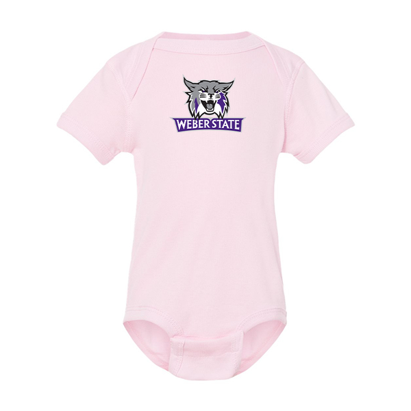 Weber State Wildcats Rabbit Skins Infant Baby Rib Bodysuit