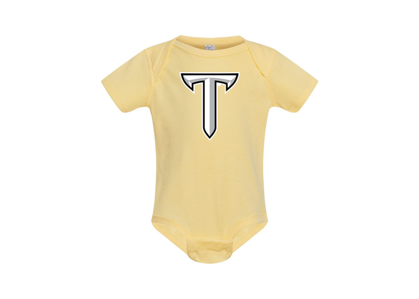 Troy Trojans Rabbit Skins Infant Baby Rib Bodysuit