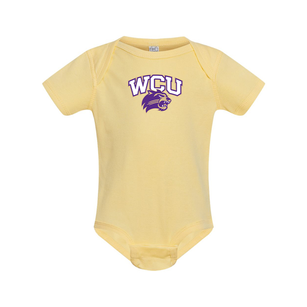 Western Carolina Catamounts  Rabbit Skins Infant Baby Rib Bodysuit