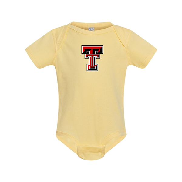 Texas Tech Red Raiders   Rabbit Skins Infant Baby Rib Bodysuit