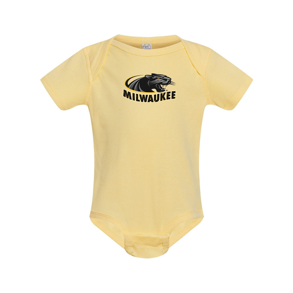 Wisconsin Milwaukee Panthers Rabbit Skins Infant Baby Rib Bodysuit