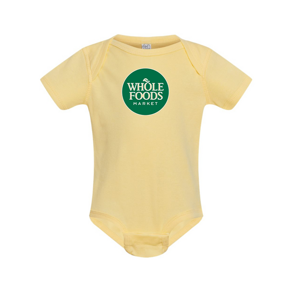 Whole Foods Market  Rabbit Skins Infant Baby Rib Bodysuit