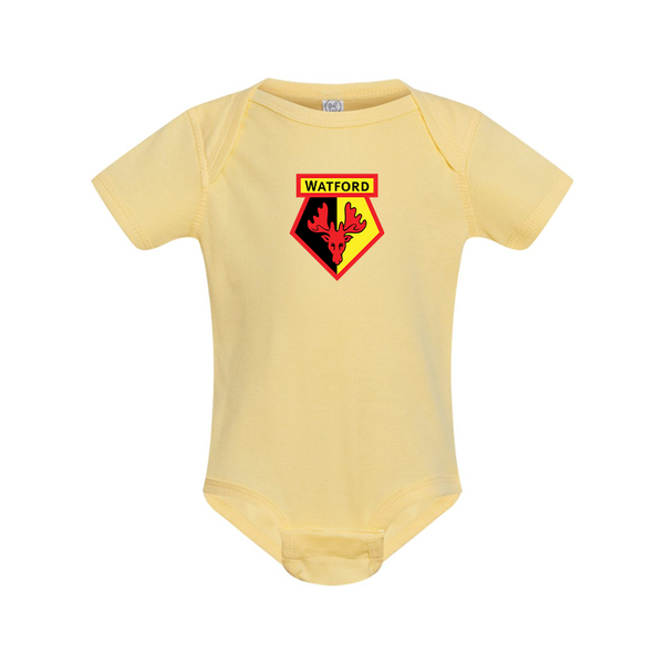 Watford Soccer  Rabbit Skins Infant Baby Rib Bodysuit