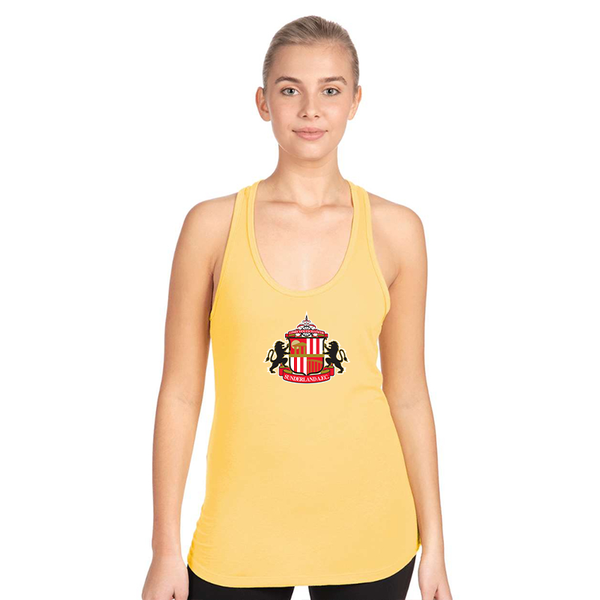 Women's Sunderland AFC Soccer Next Level Ideal Racerback Tank