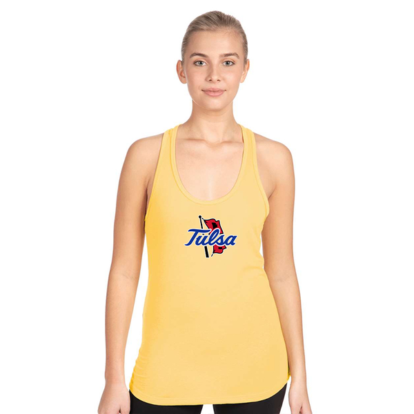 Women's Tulsa Golden Hurricane Next Level Ideal Racerback Tank