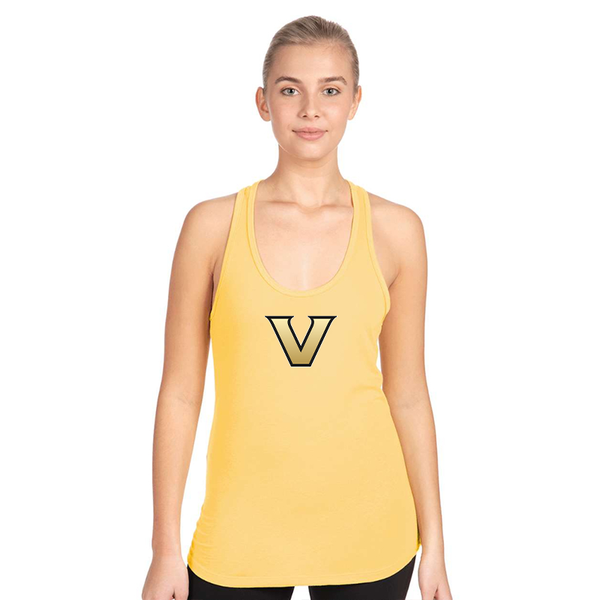 Women's Vanderbilt Commodores Next Level Ideal Racerback Tank