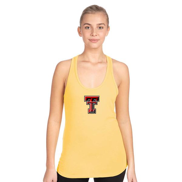 Women's Texas Tech Red Raiders  Next Level Ideal Racerback Tank