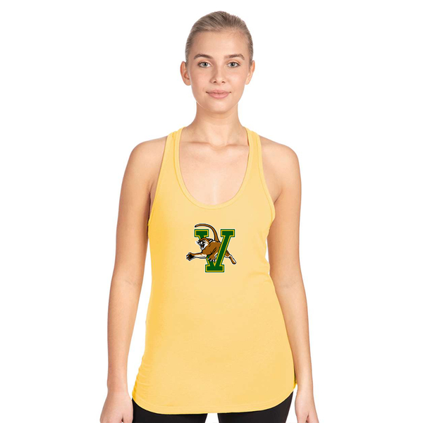 Women's Vermont Catamounts Next Level Ideal Racerback Tank