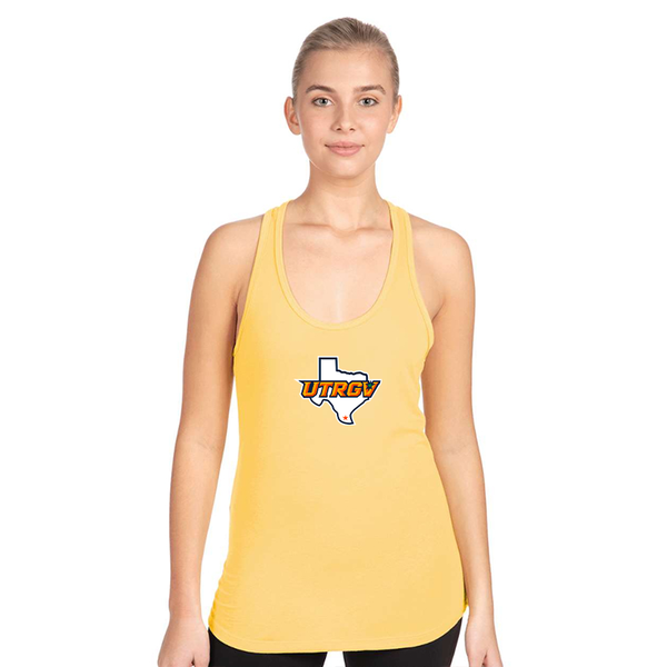 Women's UTRGV Vaqueros Next Level Ideal Racerback Tank