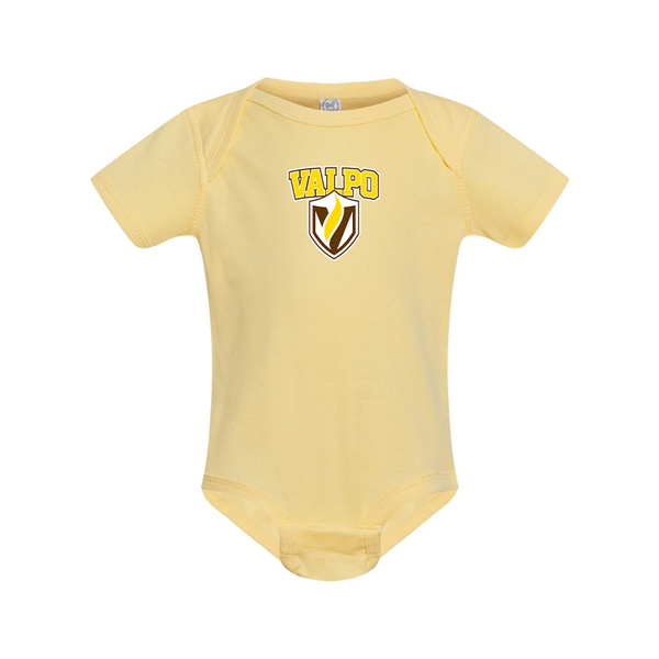 Valparaiso Crusaders  Rabbit Skins Infant Baby Rib Bodysuit