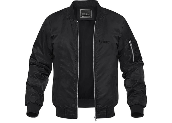 Men's Ann Summers Lightweight Bomber Jacket Windbreaker Softshell Varsity Jacket Coat