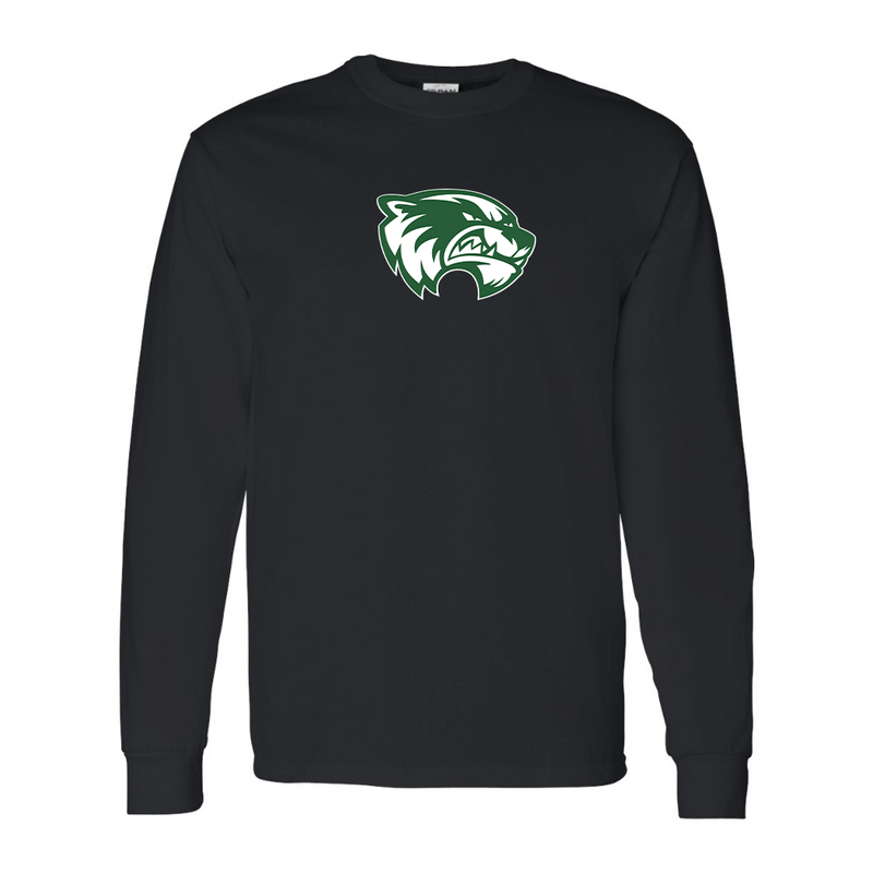 Men's  Utah Valley Wolverines Gildan Heavy Cotton Long Sleeve T-Shirt