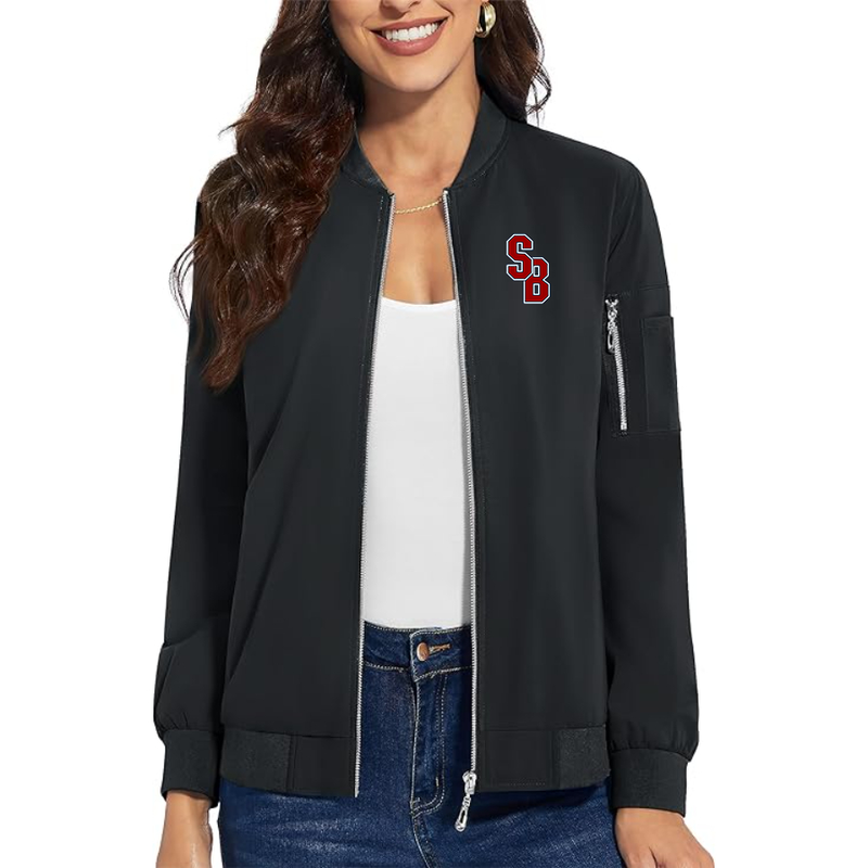 Women's  Stony Brook Seawolves Tribe  Premium Bomber Jacket Outerwear