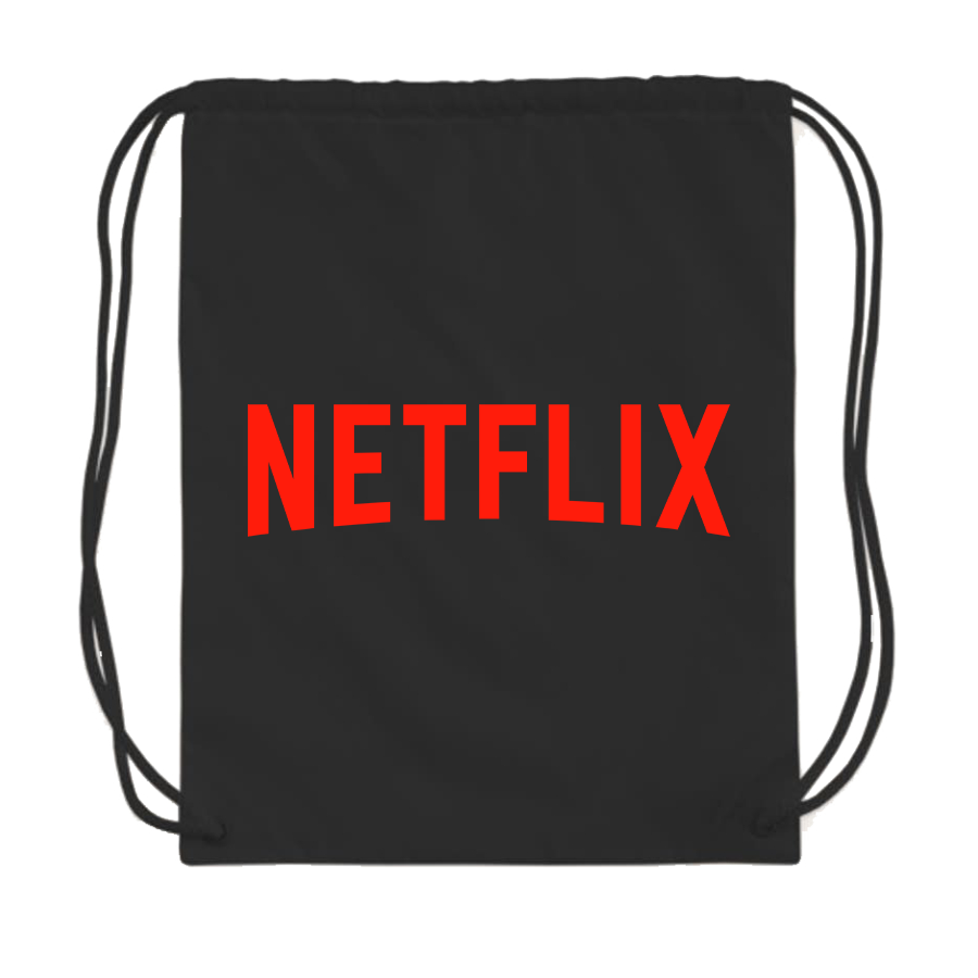 Netflix Movie Show Drawstring Bag