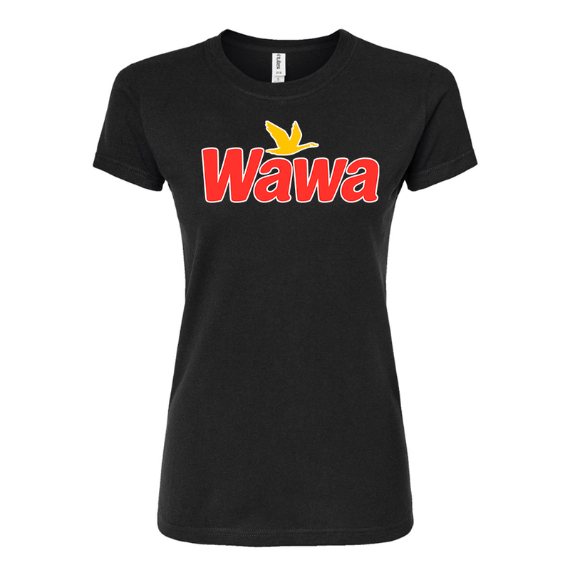 Women’s   Wawa Gas Station Round Neck T-Shirt