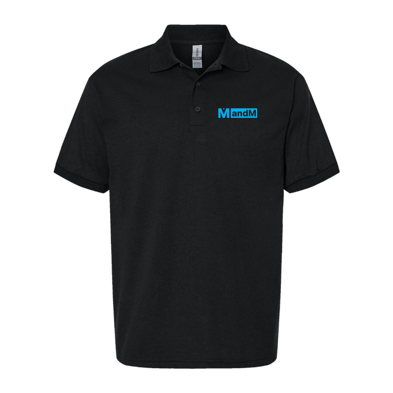 Men's MandM Logo Dry Blend Polo